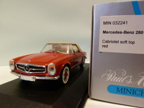 Mercedes-benz 280 SL Cabriolet softtop (w113)