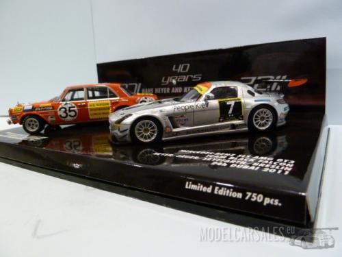 Mercedes-benz 300 SEL 6.8 & SLS AMG GT3