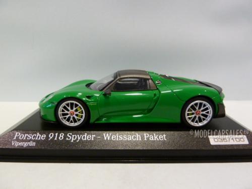 Porsche 918 Spyder Weissach Package