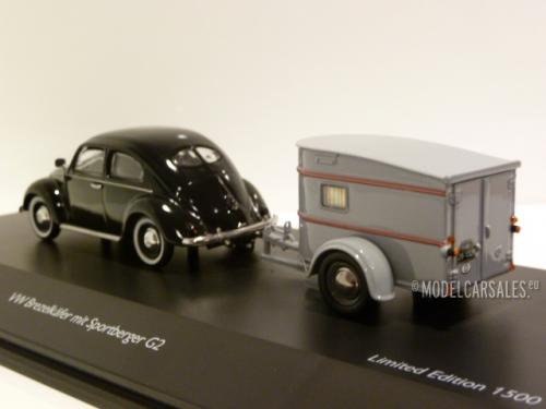 Volkswagen 1200 `Brezel` w/ Sportberger G2 Trailer